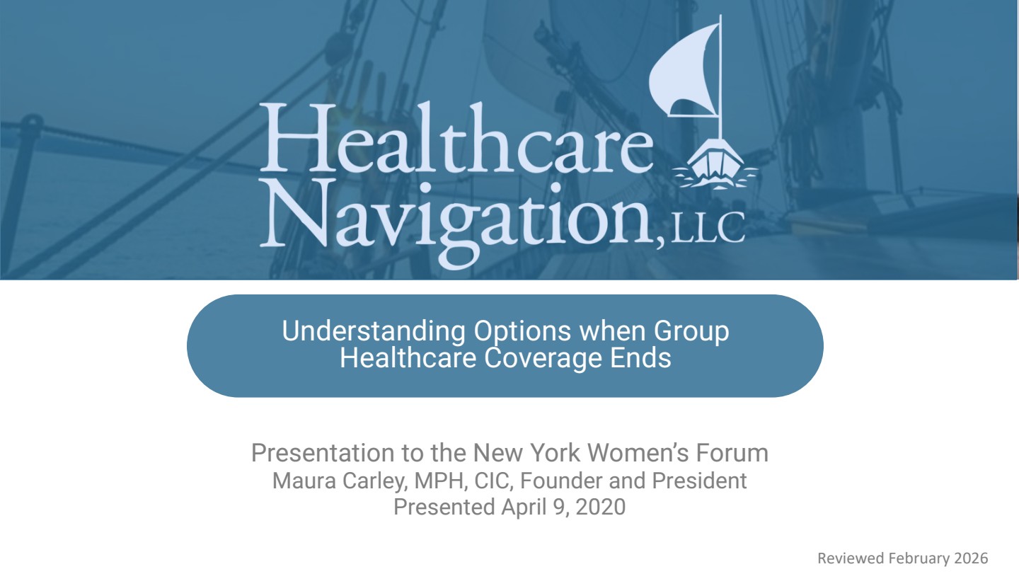 EvaluatingCoverageOptions updated 2 9 2026 page 1